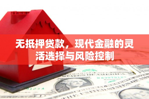 霍邱无抵押贷款，现代金融的灵活选择与风险控制